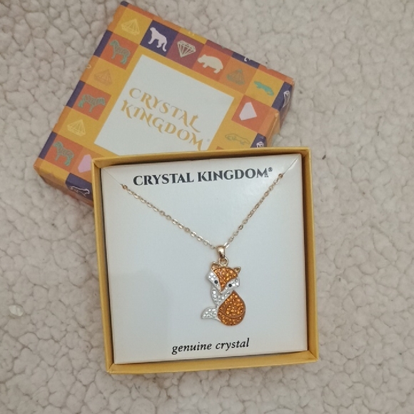 Crystal Kingdom Fox Necklace - Picture 1 of 2